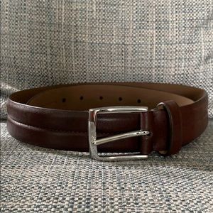 Leather brown belt in excellent condition.